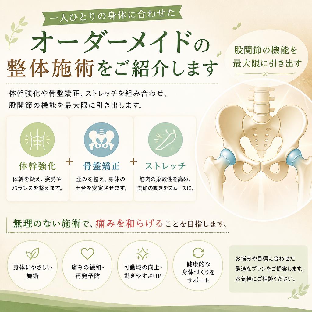 専門的な施術で根本改善