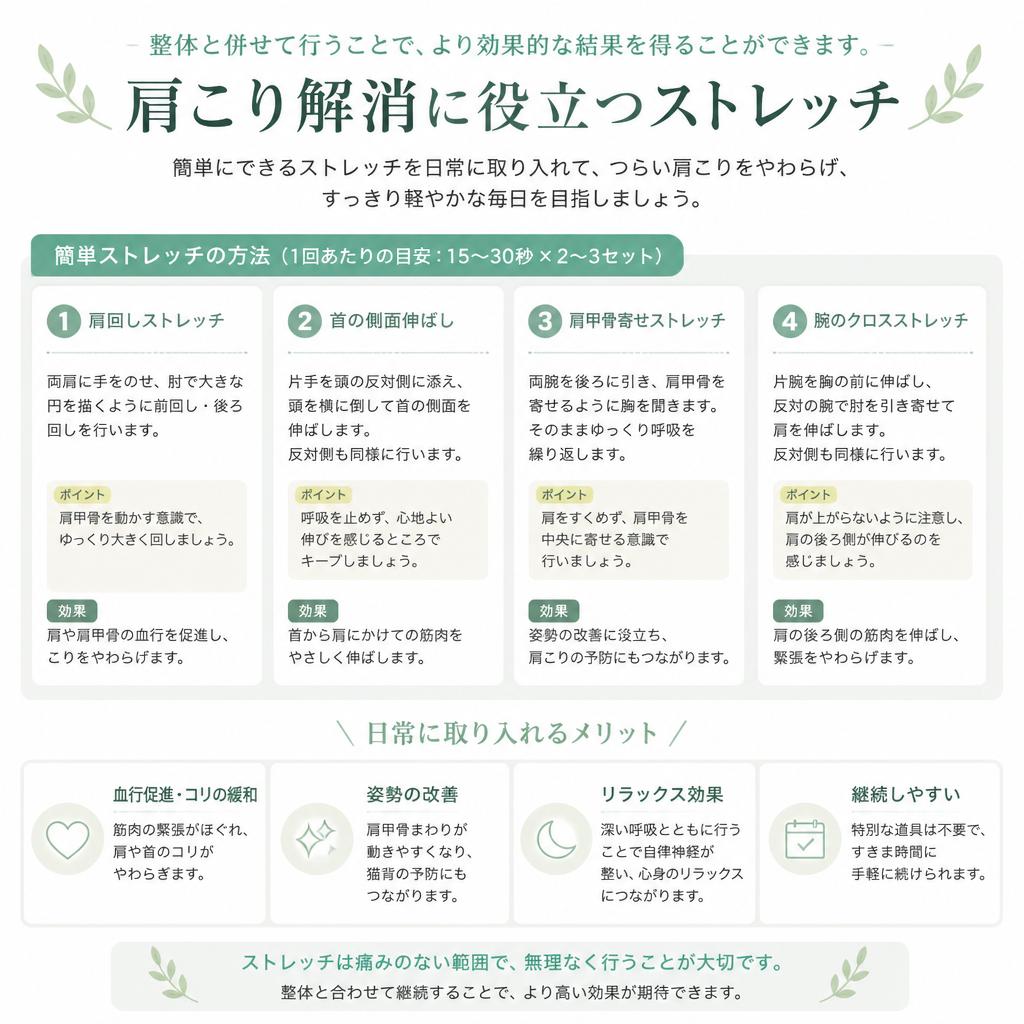 3. 効果的なストレッチ方法の紹介