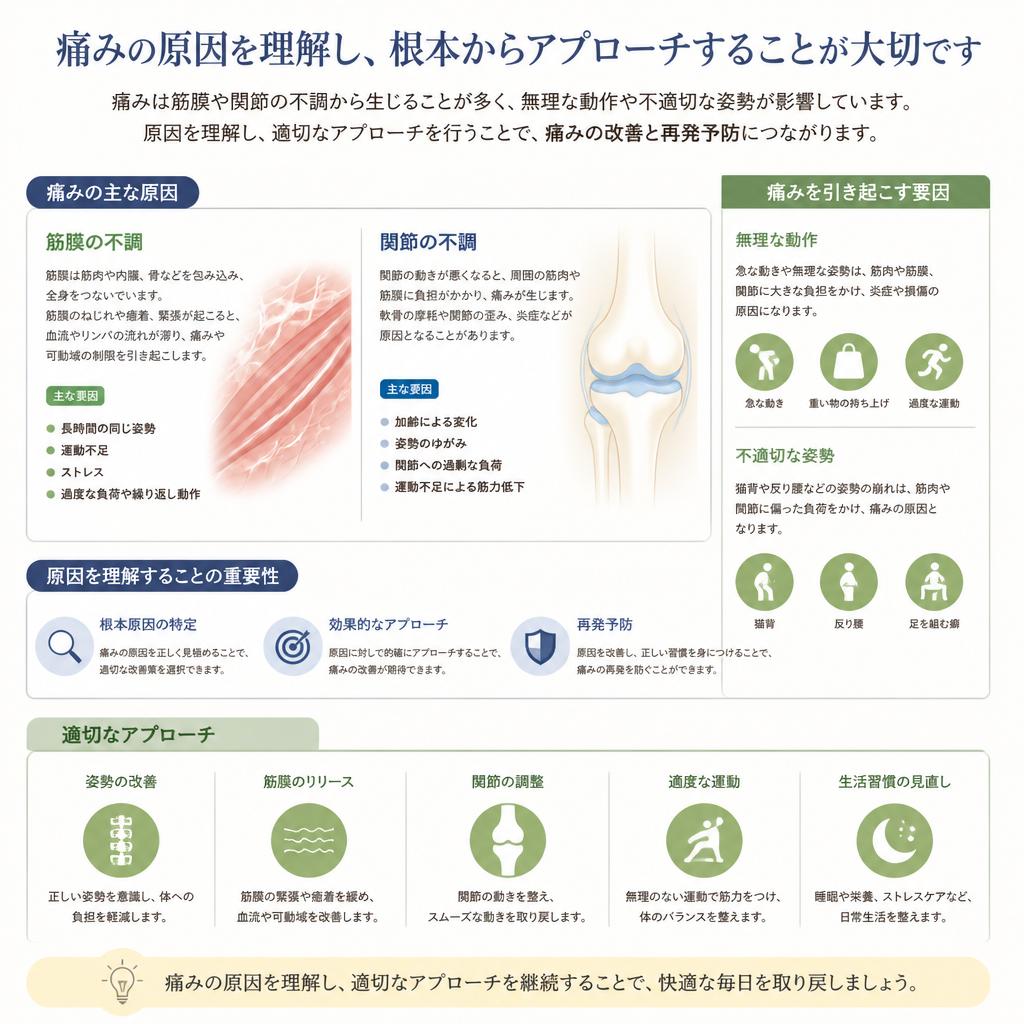 痛みの原因とは？