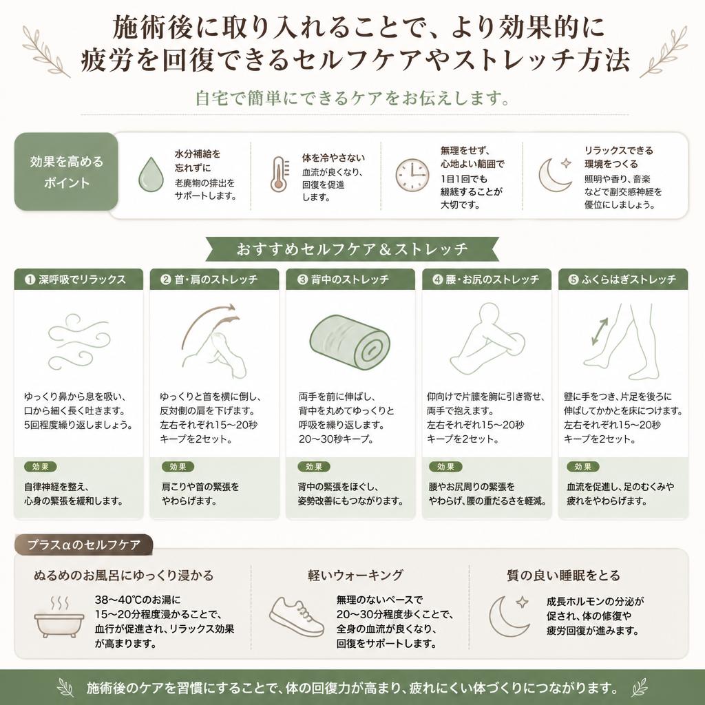 効果的なセルフケア方法