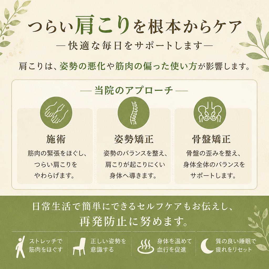 陥りやすい姿勢の問題を見逃さない!