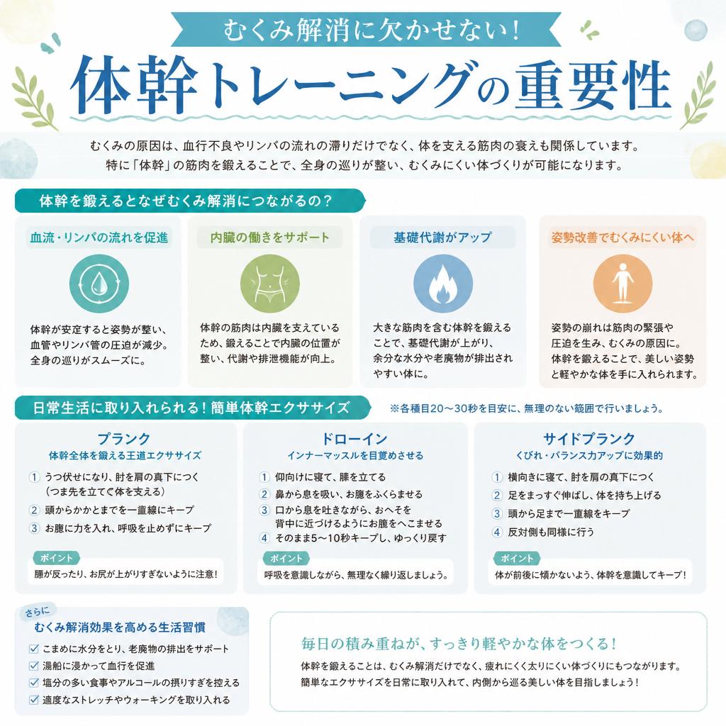 体幹トレーニングのススメ