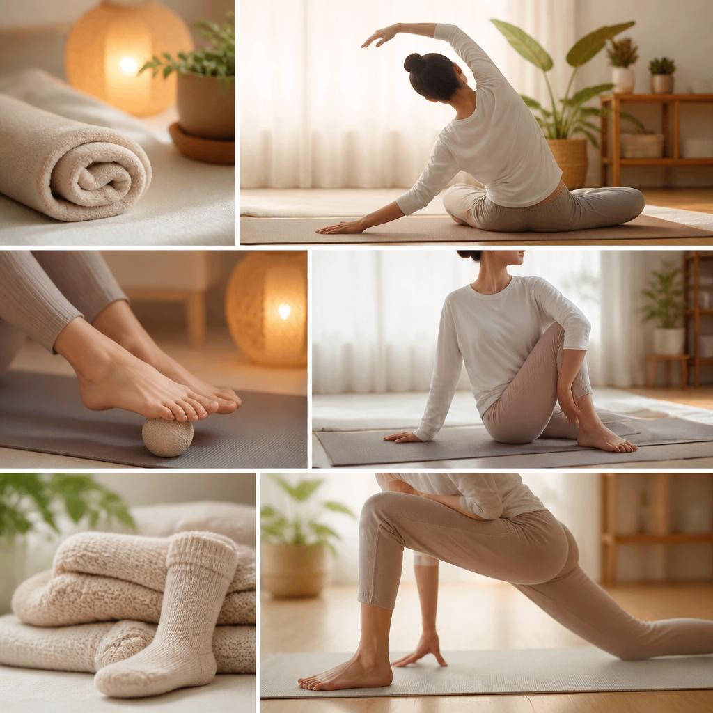体が温まるストレッチエクササイズ